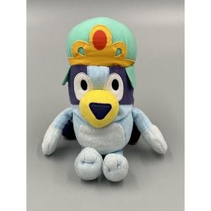 Bluey Princess 8" Inch Plush Toy Stuffed Animal Embroidered Eyes No Tag